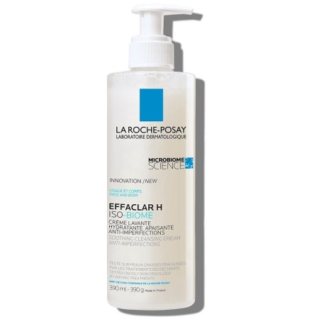 La Roche-Posay Effaclar H Iso-Biome Crema Detergente Lavante 400ml