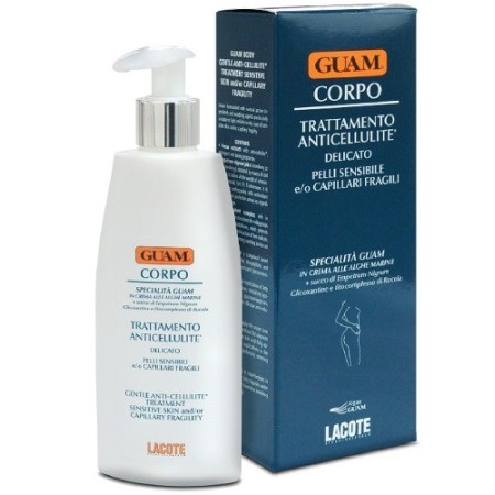 Guam Corpo Trattamento Anticellulite Pelle Sensibile e Capillari Fragili 200 ml