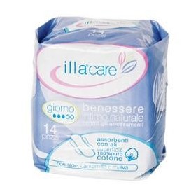 Illa Care Assorbenti Giorno Ipoallergenici Con Ali 14 Pezzi