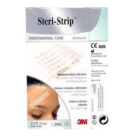3M Steristrip Cerotto Sterile Per Sutura Piccole Ferite 6x75