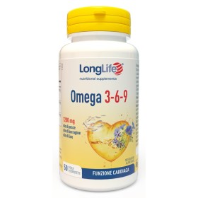 LongLife Omega 3-6-9 Integratore Di Acidi Grassi 50 Perle