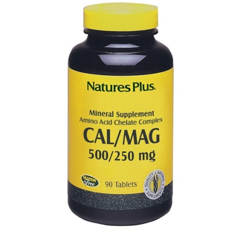 Nature's Plus Calcio Magnesio Integratore 90 Tavolette