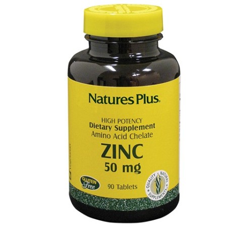 Nature's Plus Zinco Chelato Integratore 90 Tavolette