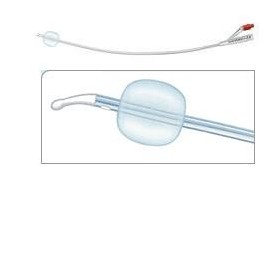 Rusch Brillant Plus AcquaFlate Adulti Catetere Vescicale CH22 Foley 41 cm
