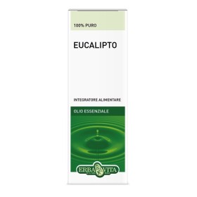 Erba Vita Olio Essenziale Eucalipto Integratore Balsamico Per La Gola 10 Ml