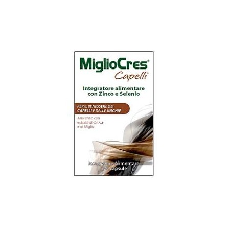 Migliocres Capelli Integratore 120 Capsule