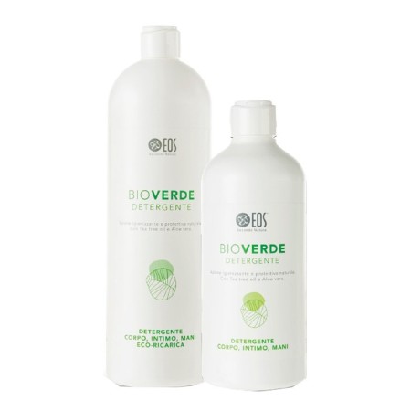 EOS Biodetergente Verde Detergente Antibatterico Naturale 500 ml