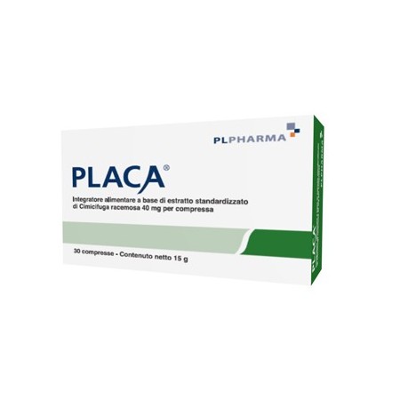 Placa 40 Integratore Per La Menopausa 30 Compresse