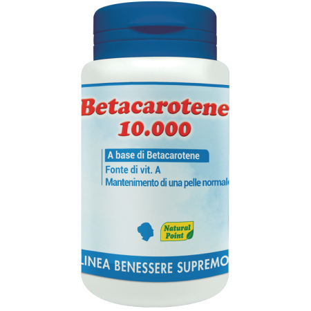 Natural Point Betacarotene 10000 Integratore 80 Perle