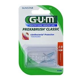 Gum Proxabrush Classic 412 Scovolino Interdentale Ultrafine Cilindrico 8 pezzi