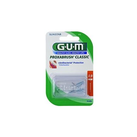 Gum Proxabrush Classic 412 Scovolino Interdentale Ultrafine Cilindrico 8 pezzi