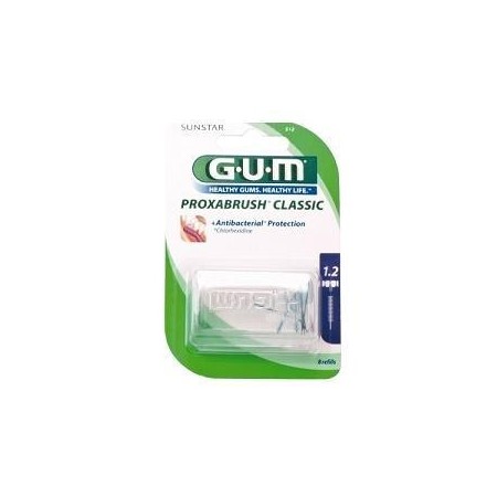 Gum Proxabrush Classic 512 Scovolini Interdentale Cilindrico 8 Pezzi