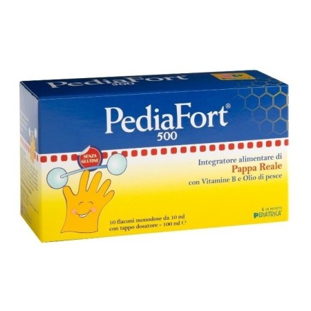 Pediafort 500 Integratore Dietetico 10 Flaconcini 10 ml