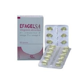 Efagel SA Integratore Per la Pelle 30 Capsule