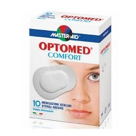 Optomed Comfort Complesso Oculare Sterile Autoadesive Protettivo 10 Compresse Oculari