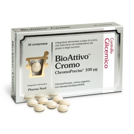 Bio Attivo Cromo Integratore 30 Compresse