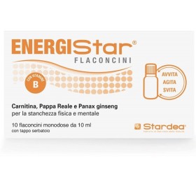 Energistar Integratore Polivitaminico Gruppo B 10 Flaconcini