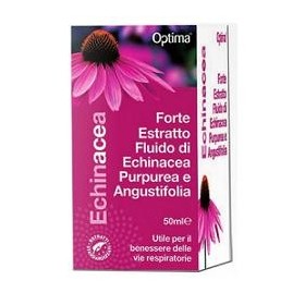 Optima Echinacea Estratto Fluido Forte Integratore Benessere Respiratorio 50 ml