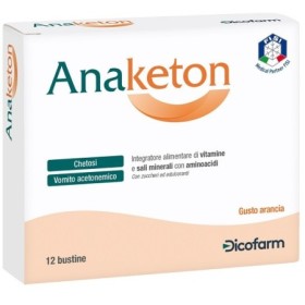 Anaketon Integratore Vitamine e Sali Minerali 12 Bustine