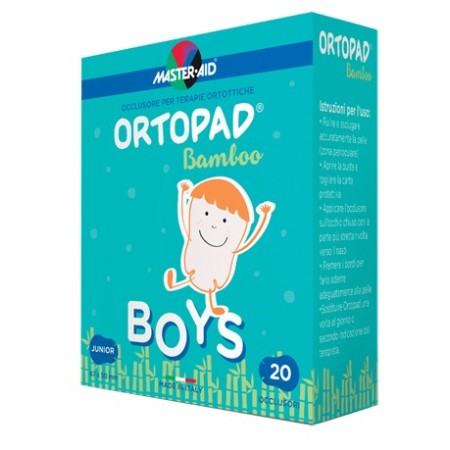 Ortopad Boys Occlusore Ortottico 20 Pezzi
