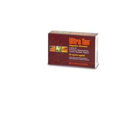Farmaderbe Ultra Tan Integratore 30 Capsule