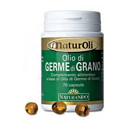 Naturando Olio Di Germe Di Grano Integratore 70 Capsule