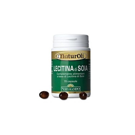 Naturando Lecitina Di Soia Integratore 70 Capsule