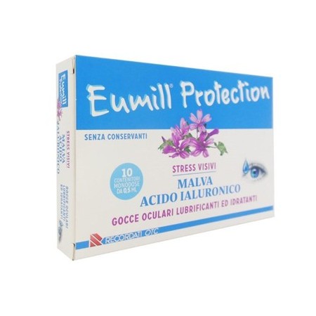 Eumill Protection Stress Visivo Gocce 10 Flaconcini Monodose