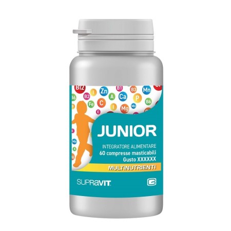 Supravit Junior Integratore Vitamine e Minerali 60 Compresse Masticabili