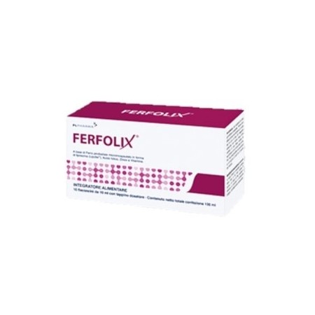 Ferfolix Integratore 10 Flaconcini 10 ml