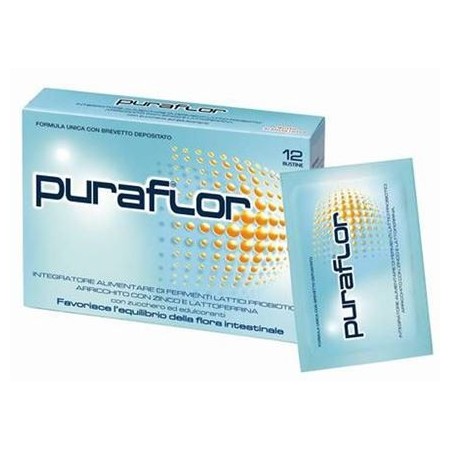 Puraflor Integratore Fermenti Lattici 12 Bustine