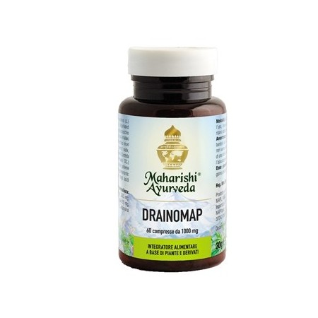 Maharishi Ayurveda Drainomap Integratore 60 Compresse