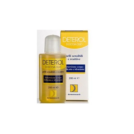 Deterol Doccia Olio Detersione Corpo Pelle Intollerante 200 ml