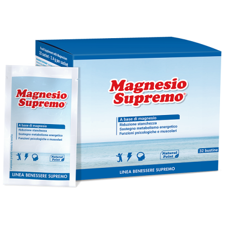 Natural Point Magnesio Supremo 32 Bustine da 2,4 g