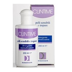 Clintime Detergente Liquido Normalizzante Per Pelle Grassa e Sensibile 200 ml