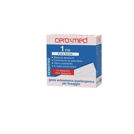 Ceroxmed Sensitive Fix Garza da Medicazione m 5x5 cm