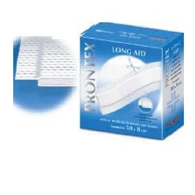 Safety Prontex Long Aid Striscia Medica In Tessuto Non Tessuto 50x8 cm