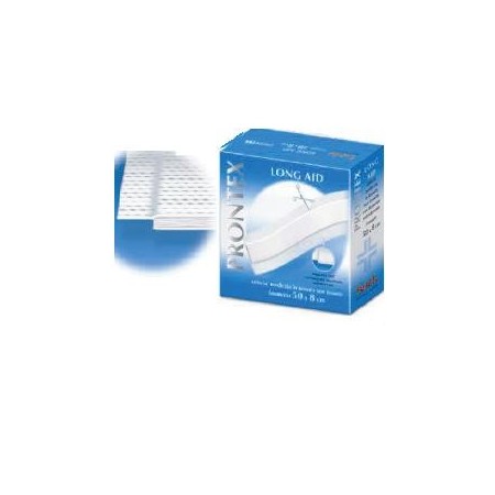 Safety Prontex Long Aid Striscia Medica In Tessuto Non Tessuto 50x8 cm