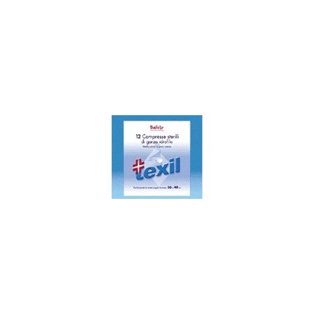 Safety Texil Garza Sterile Idrofila 36x40 cm 12 Compresse
