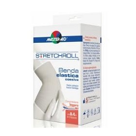 Stertchroll Benda Elastica Autobloccante Per Un Leggero Sostegno cm 8x4m