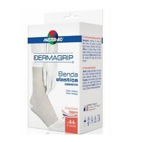 Dermagrip Benda Elastica Auto Aderente Per Medicazioni Con Leggero Effetto Compressivo cm 10x4m