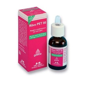 Nbf Lanes Ribes Pet 80 Gocce Integratore Contro Dermatiti Cani e Gatti 25 ml