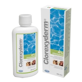 Icf Clorexyderm Shampoo 4% Disinfettante Cani E Gatti 250 Ml
