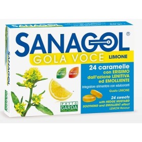 Sanagol Gola Voce Gusto Limone 24 Caramelle