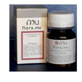 Flora Mu Integratore Fermenti Lattici Prebiotici 40 Capsule