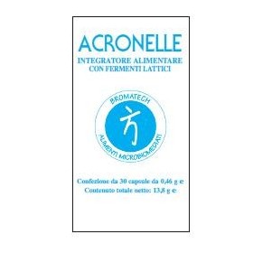 Acronelle Integratore Fermenti Lattici 30 Capsule