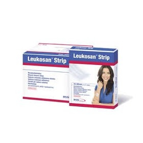 Leukosan Strip Cerotti per Sutura Cutanea 6x75 mm 2 Buste Con 3 cerotti