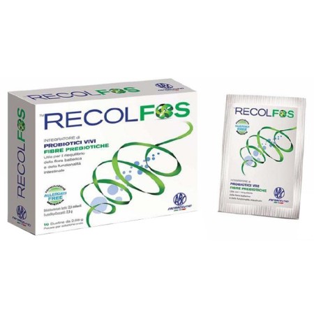 Recolfos Integratore di Probiotici e Fibre 10 Bustine