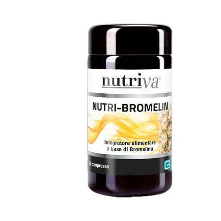 Nutriva Nutri-Bromelin Integratore 30 Compresse