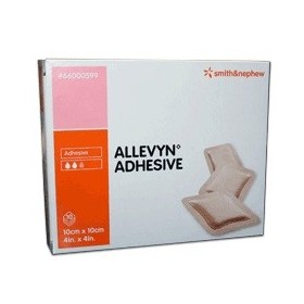 Allevyn Adhesive Medicazione Idrocellulare 10X10 cm 5 Pezzi